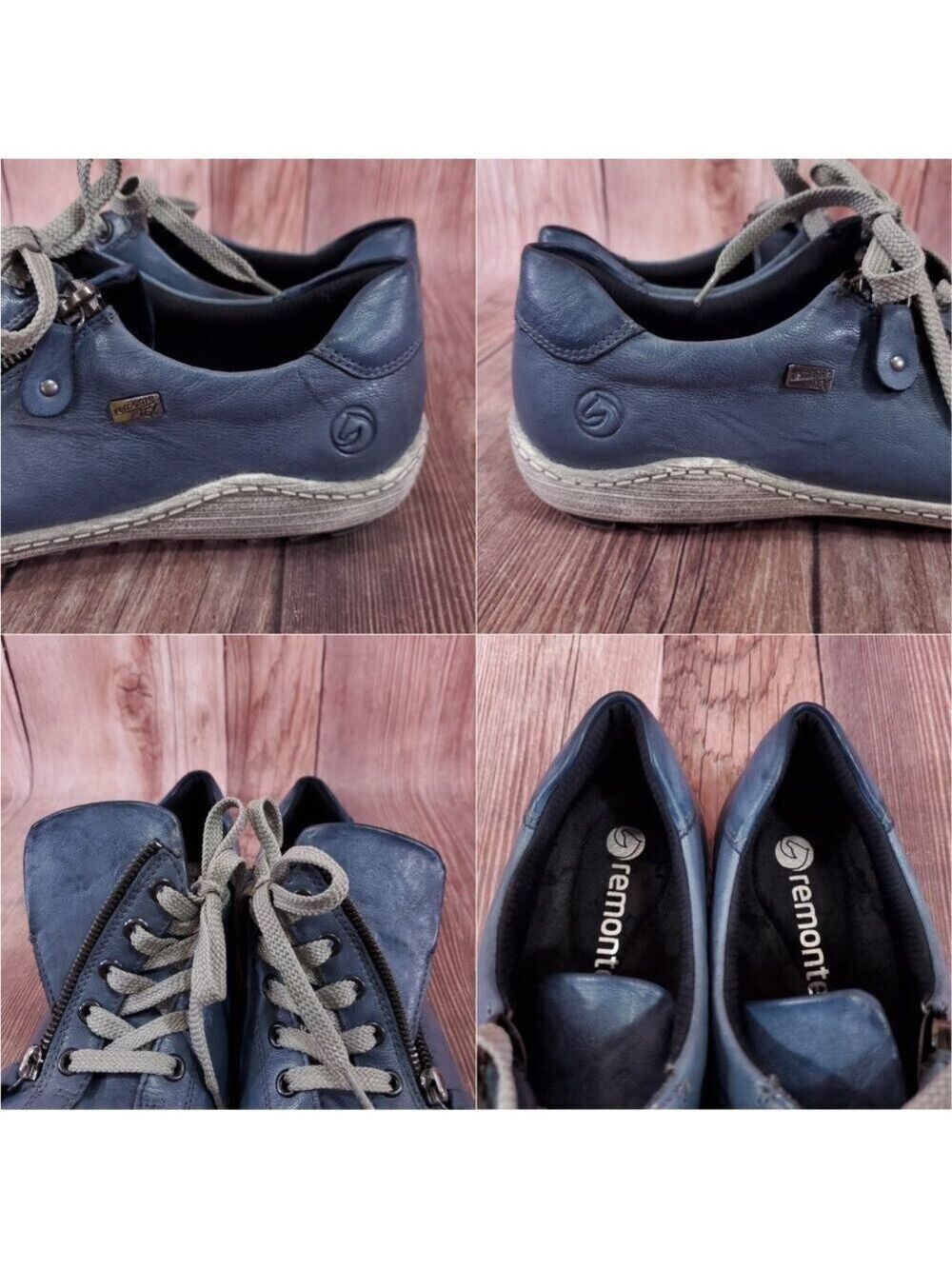 Remonte R1402 Liv 02 Sneakers Womens Size 41 US 9.5 Baltik Royal Shoes - Picture 10 of 16